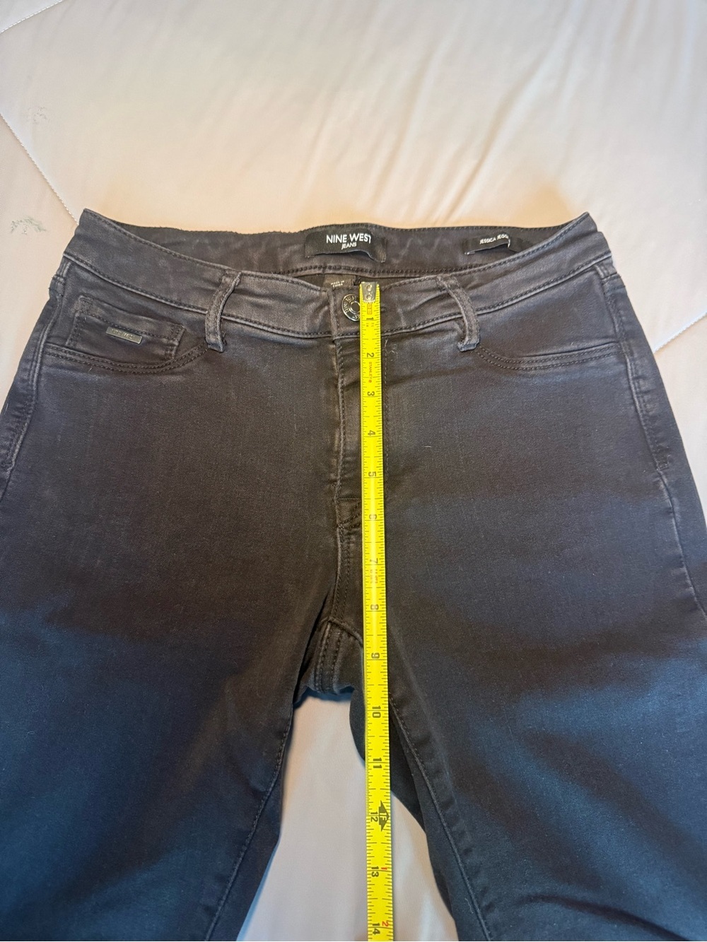 Nine West Jessica Jegging Black Skinny Jeans Stretchy Casual - Picture 4 of 9
